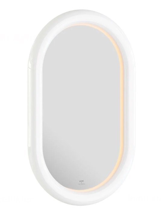 Vitra Liquid 66743 Aydınlatmalı Ayna 50x80 cm, Beyaz.
